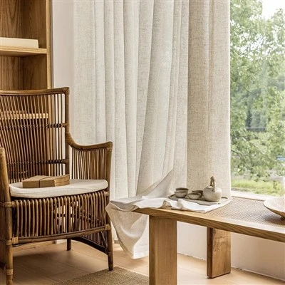 Linen Sheer Curtain